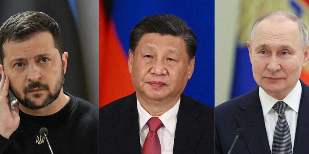 Posible solución del conflicto en Ucrania tras llamada de Xi a Zelenski