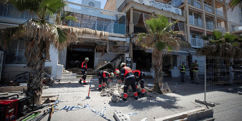 11 heridos siguen hospitalizados tras el desplome del local de ocio en Playa de Palma