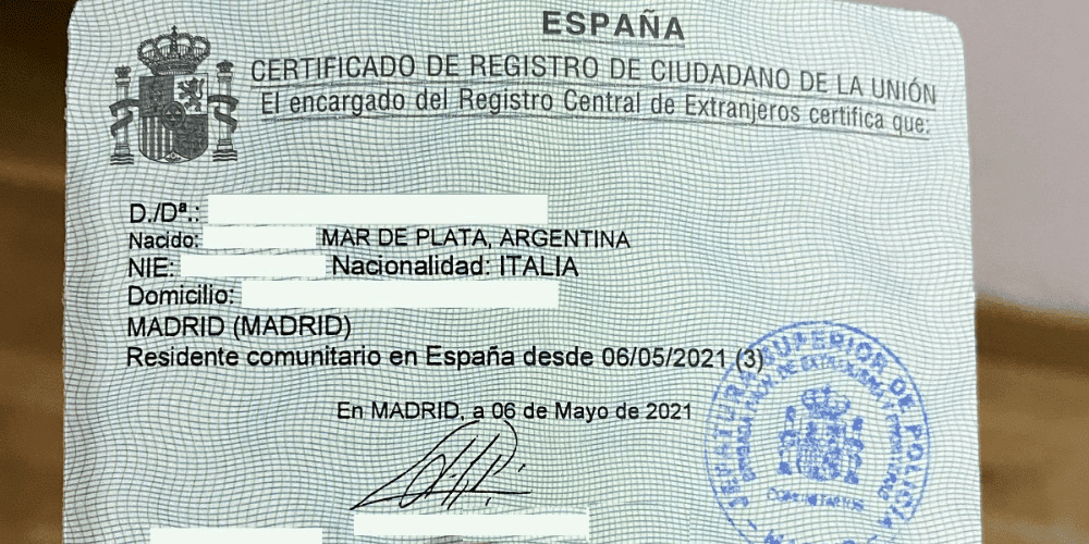 Certificado-de-Registro-de-Ciudadano-de-la-UE-como-obtenerlo-documento-migrandoaeuropa.com