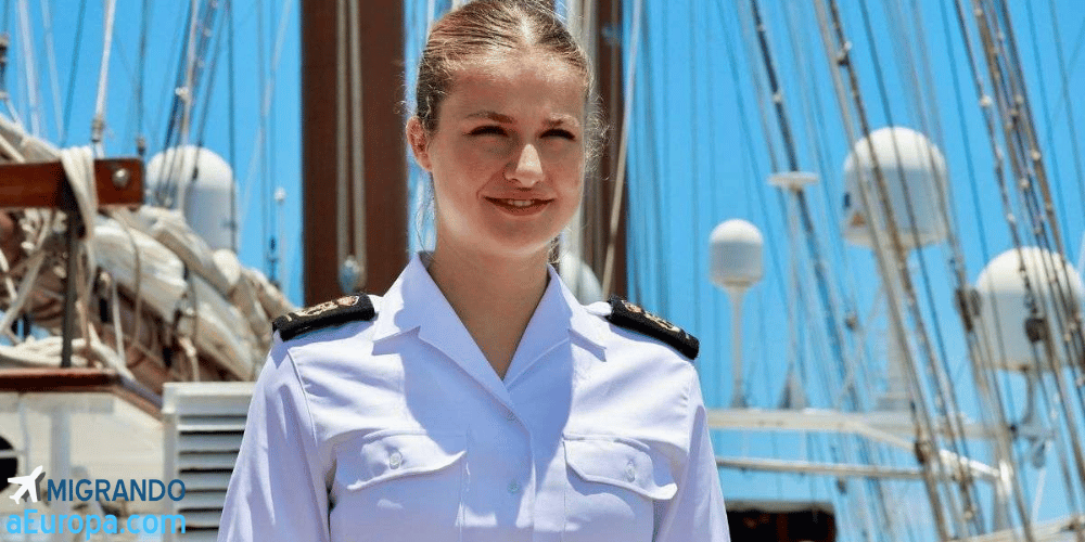 La Princesa Leonor culmina su viaje de instrucción en el buque escuela Elcano con escala en Nueva York