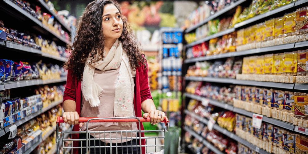 Cheapflation: Gráfico comparativo de la evolución de precios de alimentos básicos y de gama alta en España entre 2021 y 2024 - Estudio IDRA