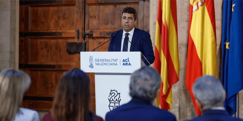 Mazón dimite como president de la Generalitat Valenciana tras las fuertes críticas por la gestión de la DANA
