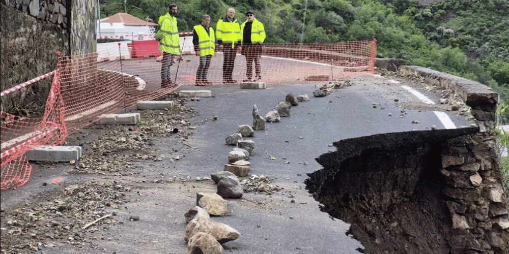 carretera cortada borrasca therese